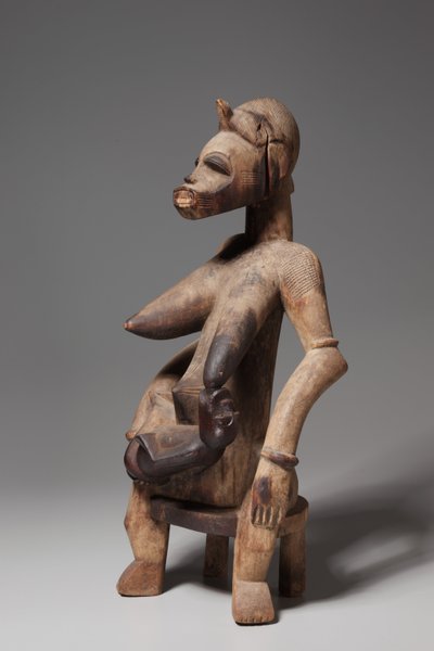 Figura de madre e hijo, 1800s-1900s de Unbekannt