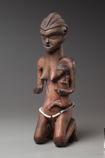 Figura de madre e hijo, finales de 1800-principios de 1900 de Unbekannt