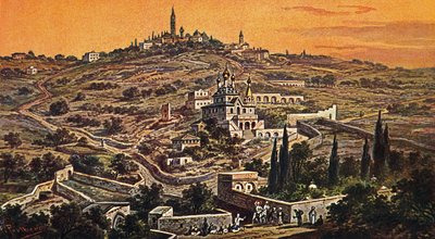 Monte de los Olivos, Jerusalén - Biblia de Unbekannter Künstler