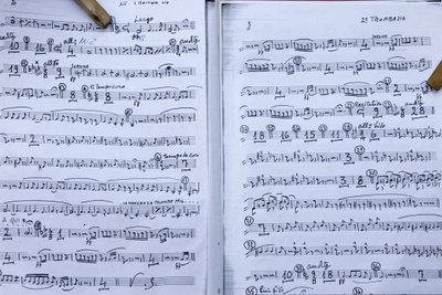 Partitura musical, Montesano, Italia de Unbekannt