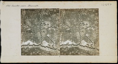 Viejas trincheras cerca de Blairville, Francia, c 1917-1918 de Unbekannt