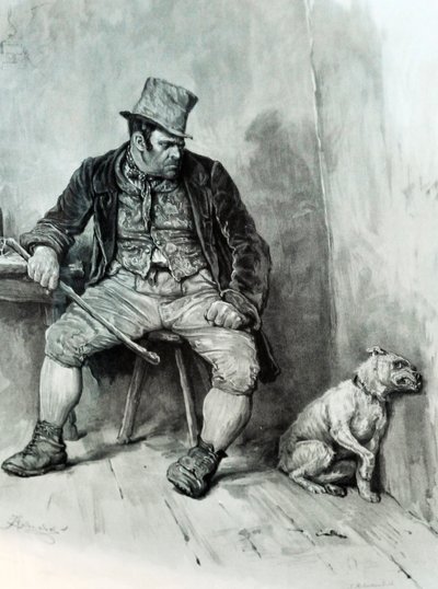 Oliver Twist, de Charles Dickens - ilustración de Unbekannter Künstler