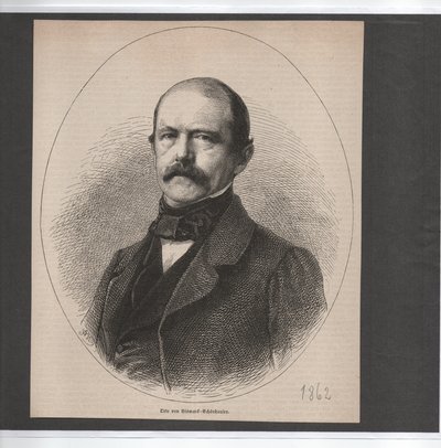 Otto von Bismarck-Schönhausen de Unbekannter Künstler