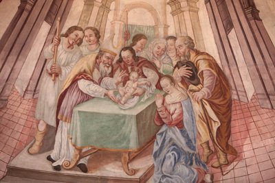 Iglesia de Nuestra Señora de la Asunción. Niño Jesús en la sinagoga Cordon Francia de Unbekannt