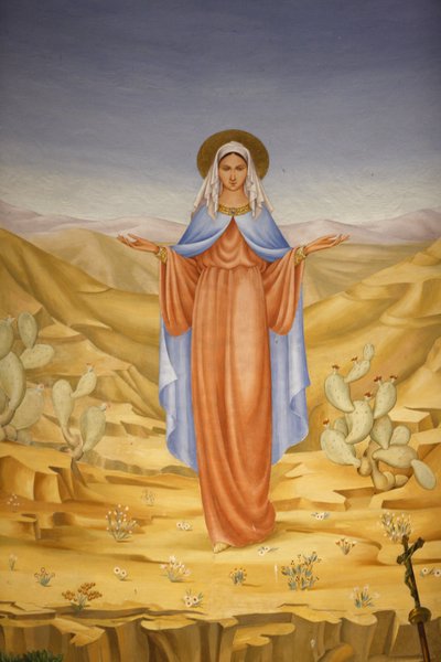 Iglesia de la Visitación en Ein Kerem: Virgen María en Tierra Santa, Ein Kerem, Israel de Unbekannt