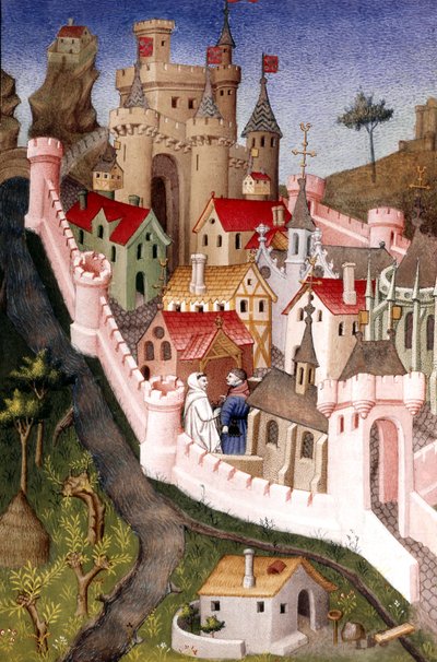 Palacio de los Papas en Avignons, sur de Francia de Unbekannter Künstler