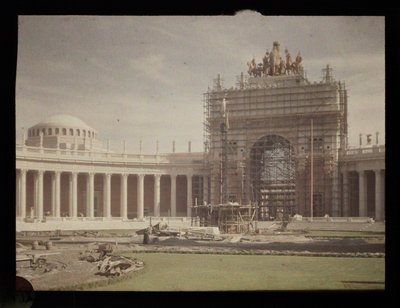 Exposición de Panamá-Pacífico, arco", c 1915 de Unbekannter Künstler