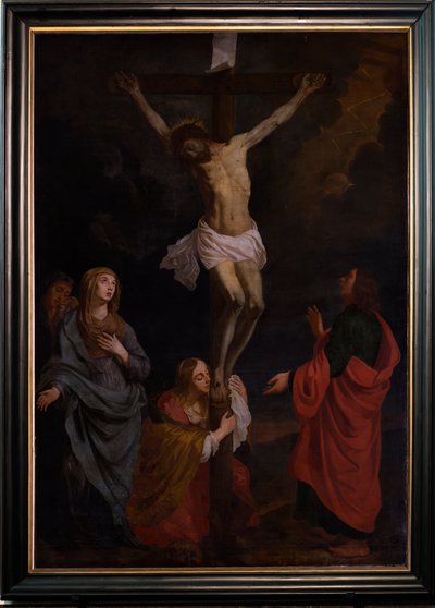 Iglesia parroquial (Iglesia Parroquial de la Asunción de Nuestra Señora). En el interior. Pintar. de Unbekannter Künstler