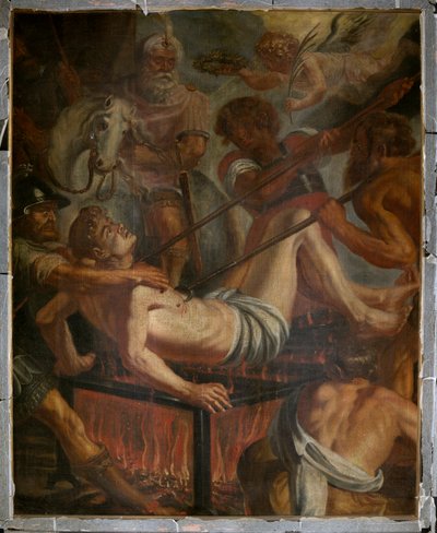 Iglesia parroquial (Iglesia Parroquial de San Laurentius). Pintar. de Unbekannter Künstler