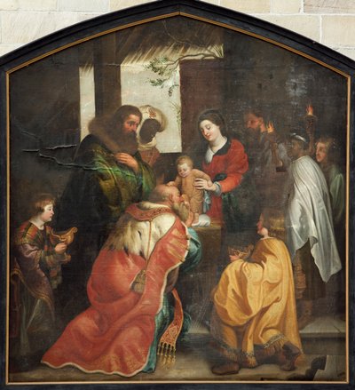 Iglesia parroquial (iglesia parroquial de San Martín). Pintar. de Unbekannter Künstler