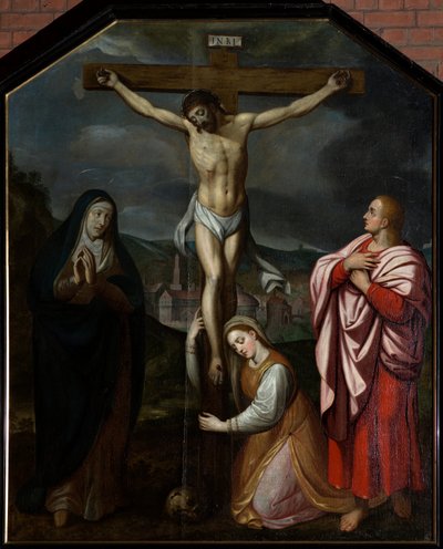 Iglesia parroquial (Parochiekerk Sint-Martinus). Pintura. El crucero. Siglo XVII. de Unbekannter Künstler