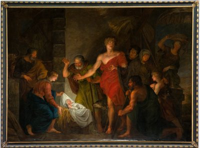 Iglesia parroquial (Parochiekerk Sint-Salvator). Interior. Pintura. de Unbekannter Künstler