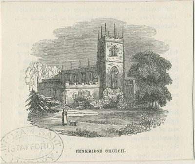 Iglesia de Penkridge, s.f. [?siglo XIX] de Unbekannt
