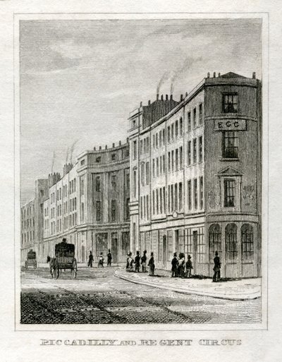 Piccadilly y el Circo de Regent de Unbekannt