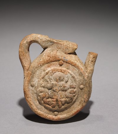 Frasco de Peregrino con San Menas, 500-700 de Unbekannt
