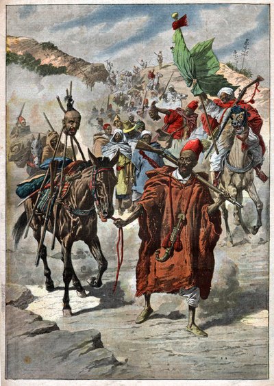 Pillajes en Marruecos de Nicolas Liez