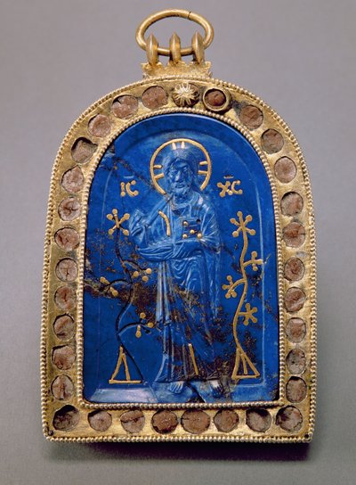 Icono portátil, probablemente medieval de Unbekannt