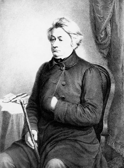 Retrato de Adam Bernard Mickiewicz (1798-1855), poeta, dramaturgo, ensayista y activista político polaco, grabado a partir de una fotografía de Vezenberg & Co de William M. Timlin