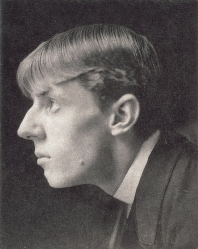 Retrato de Aubrey Beardsley de Unbekannt