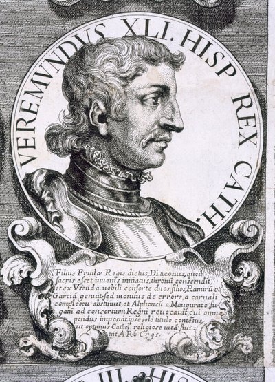 Retrato de Bermudo I de Unbekannt