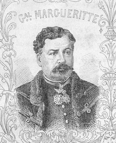 Retrato del general francés Jean-Auguste Margueritte, Guerra Franco Prusiana de Unbekannter Künstler