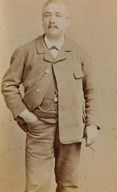 Retrato de Henri Foucart fallecido en Glasgow el 31/12/1841, profesor de gimnasia del Príncipe Imperial, director de la escuela Olympe de Unbekannter Künstler