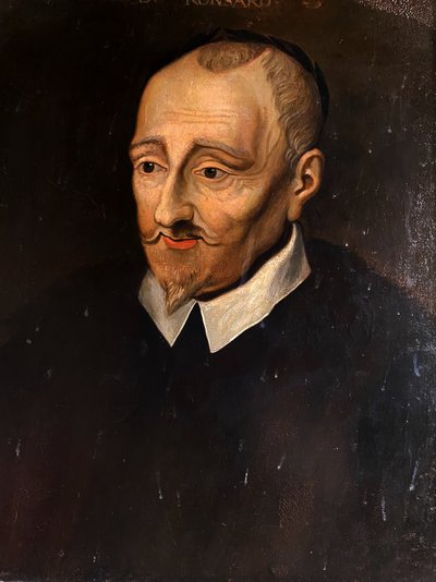 Retrato de Ronsard. Priorato de Saint-Cosme, Touraine (pintura) de Unbekannter Künstler