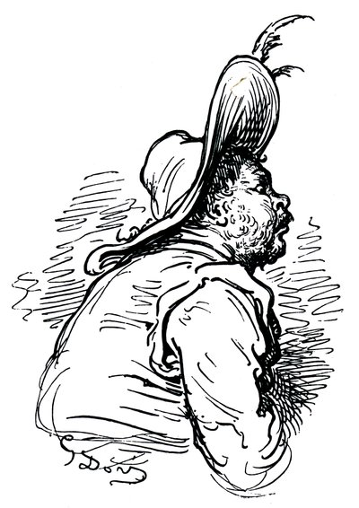Retrato de Sancho Panza de Unbekannter Künstler