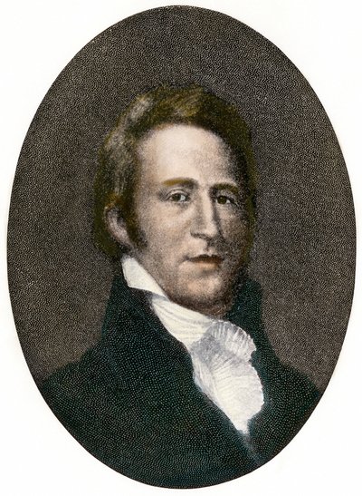 Retrato de William Clark (1770 - 1838) Explorador estadounidense. de Unbekannter Künstler