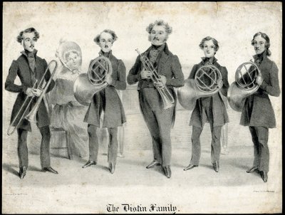 Retrato de la Familia Distin de Unbekannt