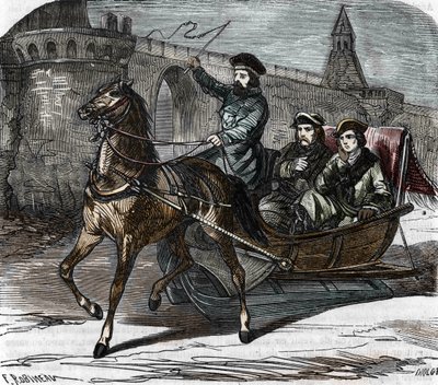 Retrato del Caballero de Eón en Rusia, junio de 1756 de Alec Hunter
