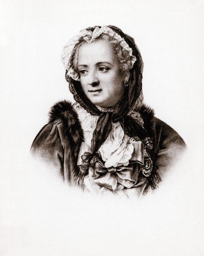 Retrato de la Reina de Francia Marie Lescszinska, Reina de Francia (Leczinska, Lescszinka o Leszinka de Unbekannter Künstler