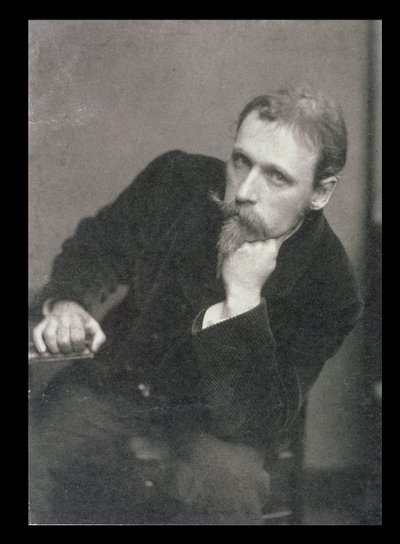 Fotografía de retrato de Walter Crane (1845-1915) por Frederick Hollyer (1837-1933) 1886 de Unbekannt