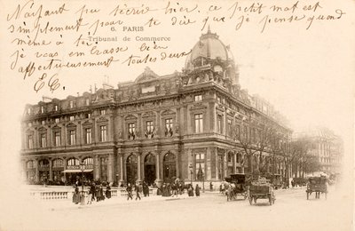 Tribunal de Comercio, París, Sena, Isla de Francia, Francia de William M. Timlin