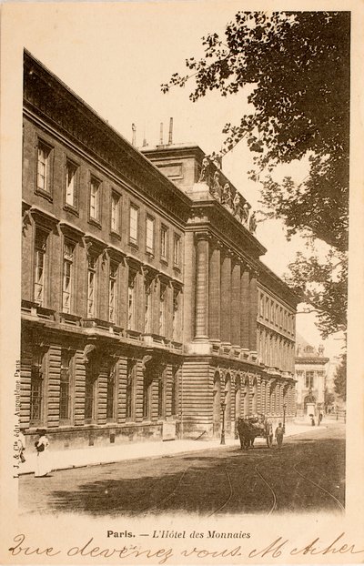 Hotel des Monnins, París, Sena, Isla de Francia, Francia de William M. Timlin