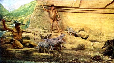 El hombre prehistórico - La cultura aziliense de Unbekannter Künstler