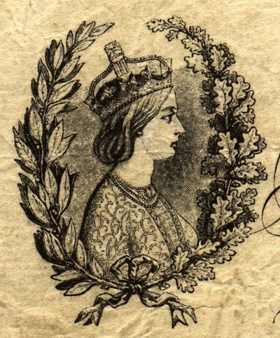 Reina Victoria 1840 -1901 (impresión) de Unbekannter Künstler