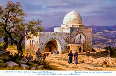 La tumba de Raquel por F. Perlberg de Unbekannter Künstler