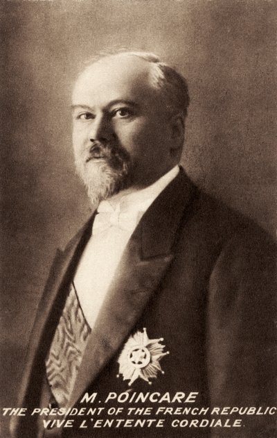 Raymond Poincaré - retrato de Unbekannter Künstler