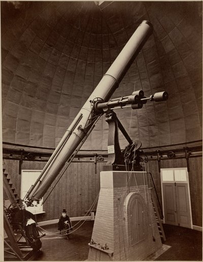 Telescopio refractor con montaje ecuatorial, Washington DC, EE.UU. de Unbekannt
