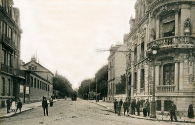 Reims: Bulevar Lundy, Explanada de Ceres a principios del siglo XX de Benjamin Baud