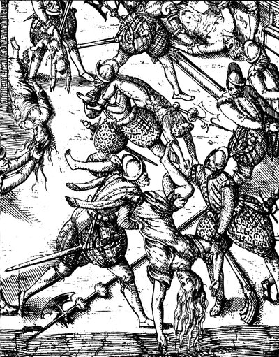Guerras religiosas. Masacre de San Bartolomé (San Bartolomé, Saint Barthelemy), 24 de agosto de Unbekannt