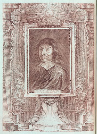 René Descartes, filósofo y matemático francés, c. 1630 de Unbekannt