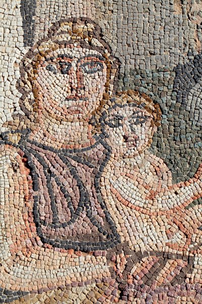 Representación del recién nacido Aquiles con su nodriza, Anatrophe (detalle) de Unbekannt