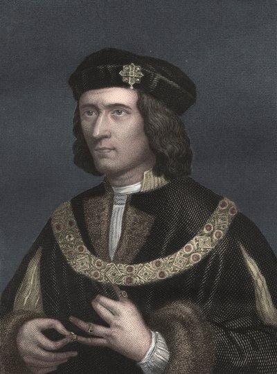 Ricardo III rey de Inglaterra (impresión) de Unbekannter Künstler