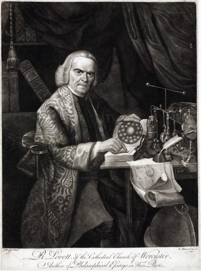 Richard Lovett, físico británico, c. 1750-1780 de Unbekannt