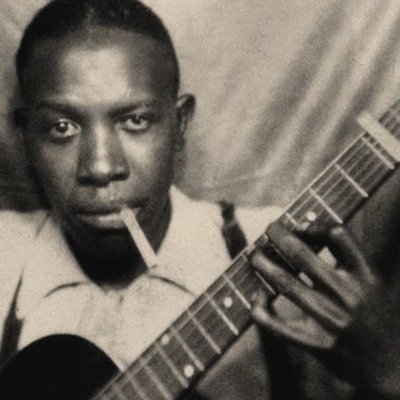 Robert Lee Johnson, hacia 1930 (foto en blanco y negro) de Unbekannter Künstler