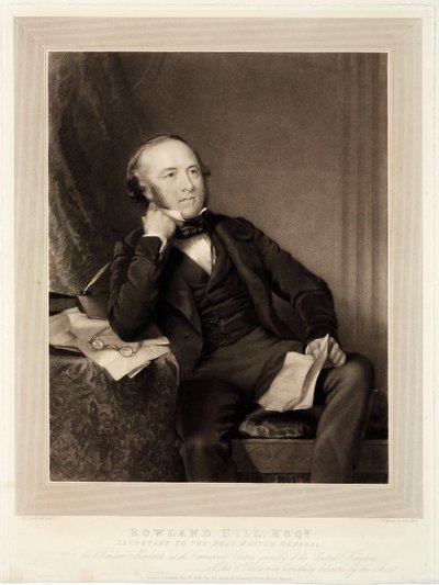 Rowland Hill, creador del penny post de Unbekannt