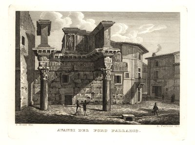 Ruinas del Foro Palladium, Avanzi del Foro Palladio, Roma de Unbekannt