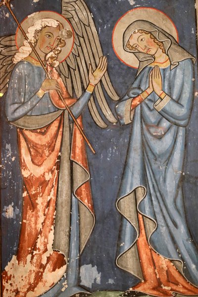 Iglesia protestante de Saint-Pierre-le-Jeune, fresco, Estrasburgo, Francia. de Unbekannter Künstler
